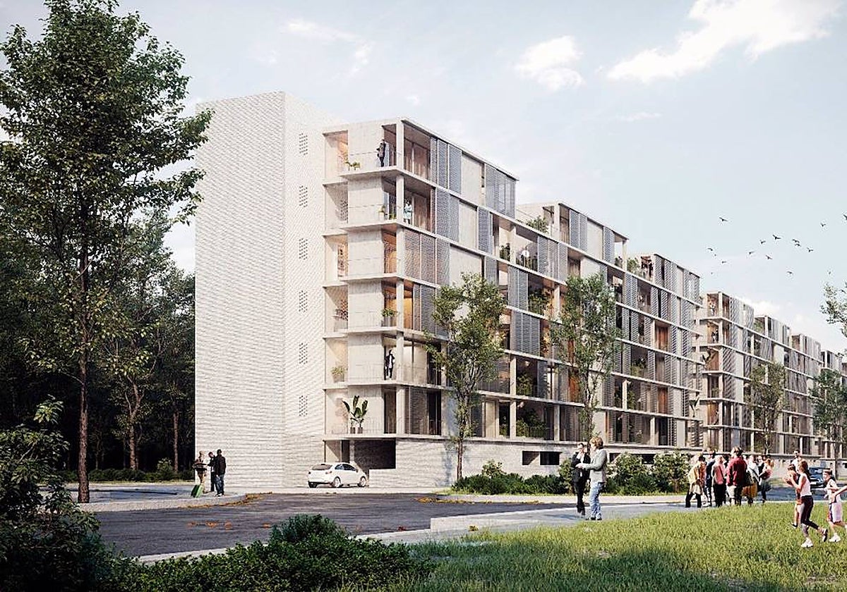 Recreación del proyecto de Pítamo Sur-Bellavista