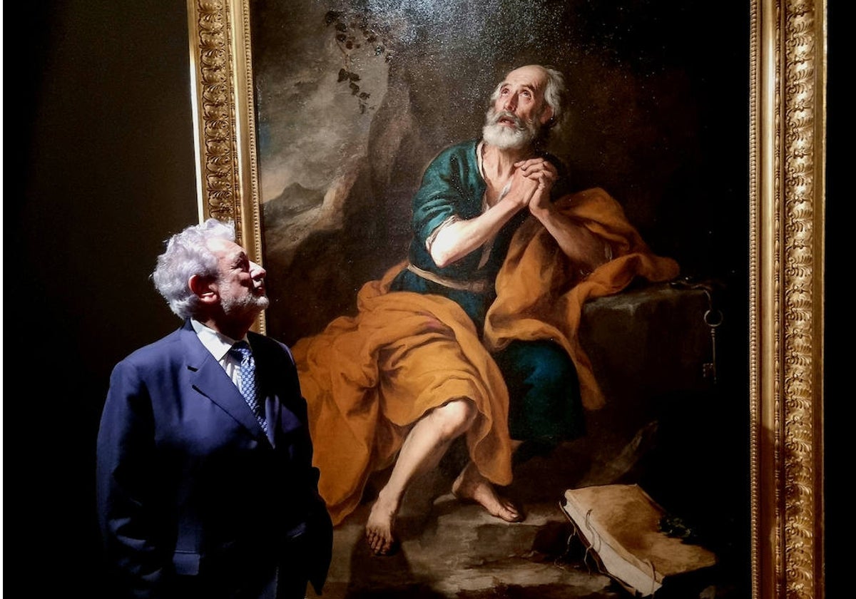 San Pedro Penitente, obra de Bartolomé Esteban Murillo, propiedad de Abengoa