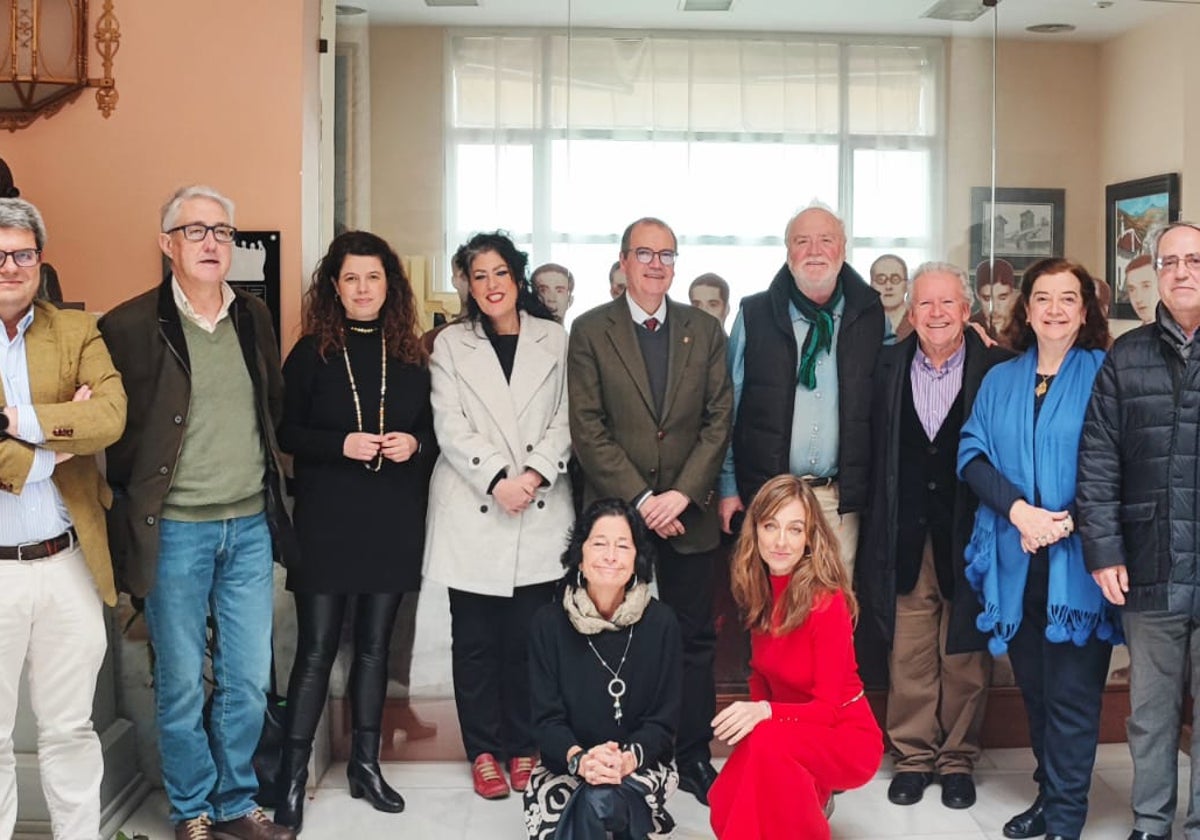 Miembros de la comisión para la conmemoración del Centenario de la Generación del 27
