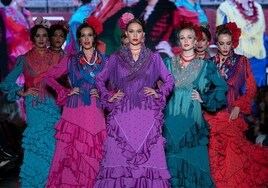 El desfile de Rocío Olmedo en We Love Flamenco 2024, en imágenes