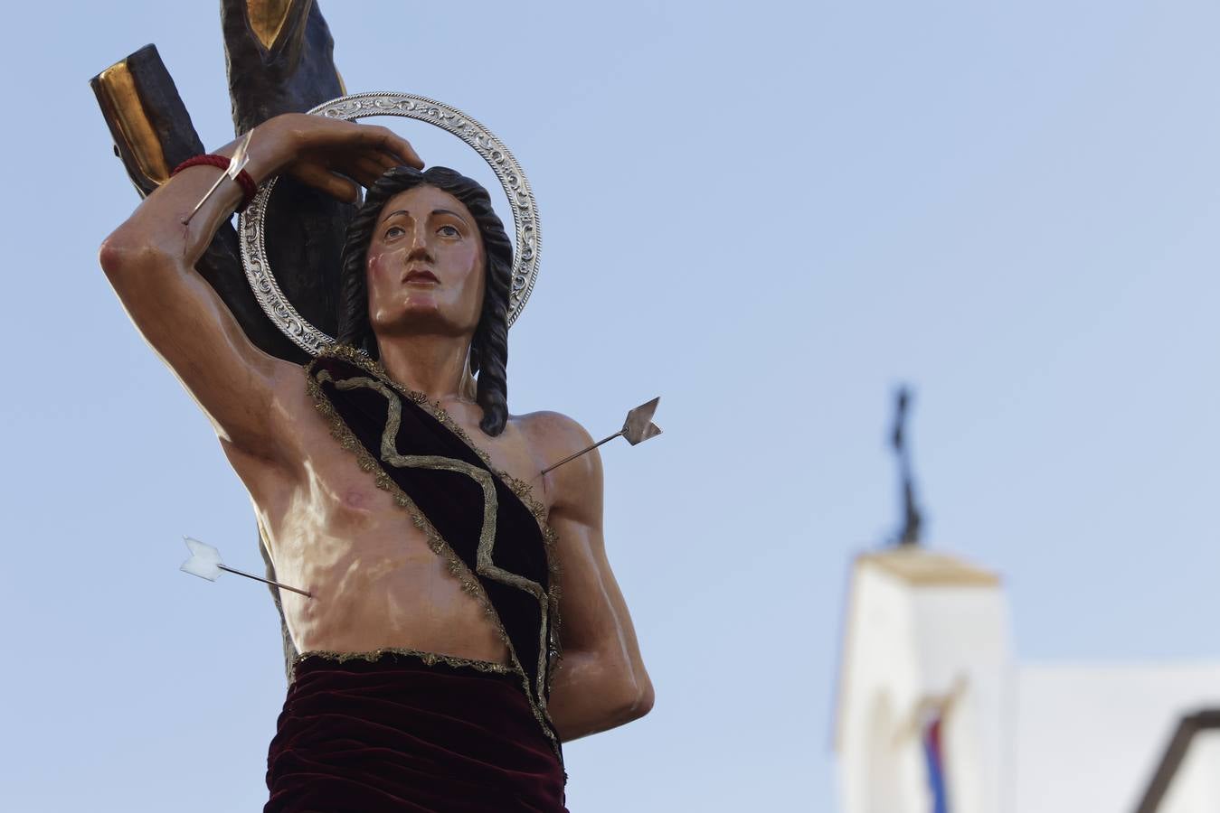 Momentos del encierro celebrado este sábado en La Puebla del Río