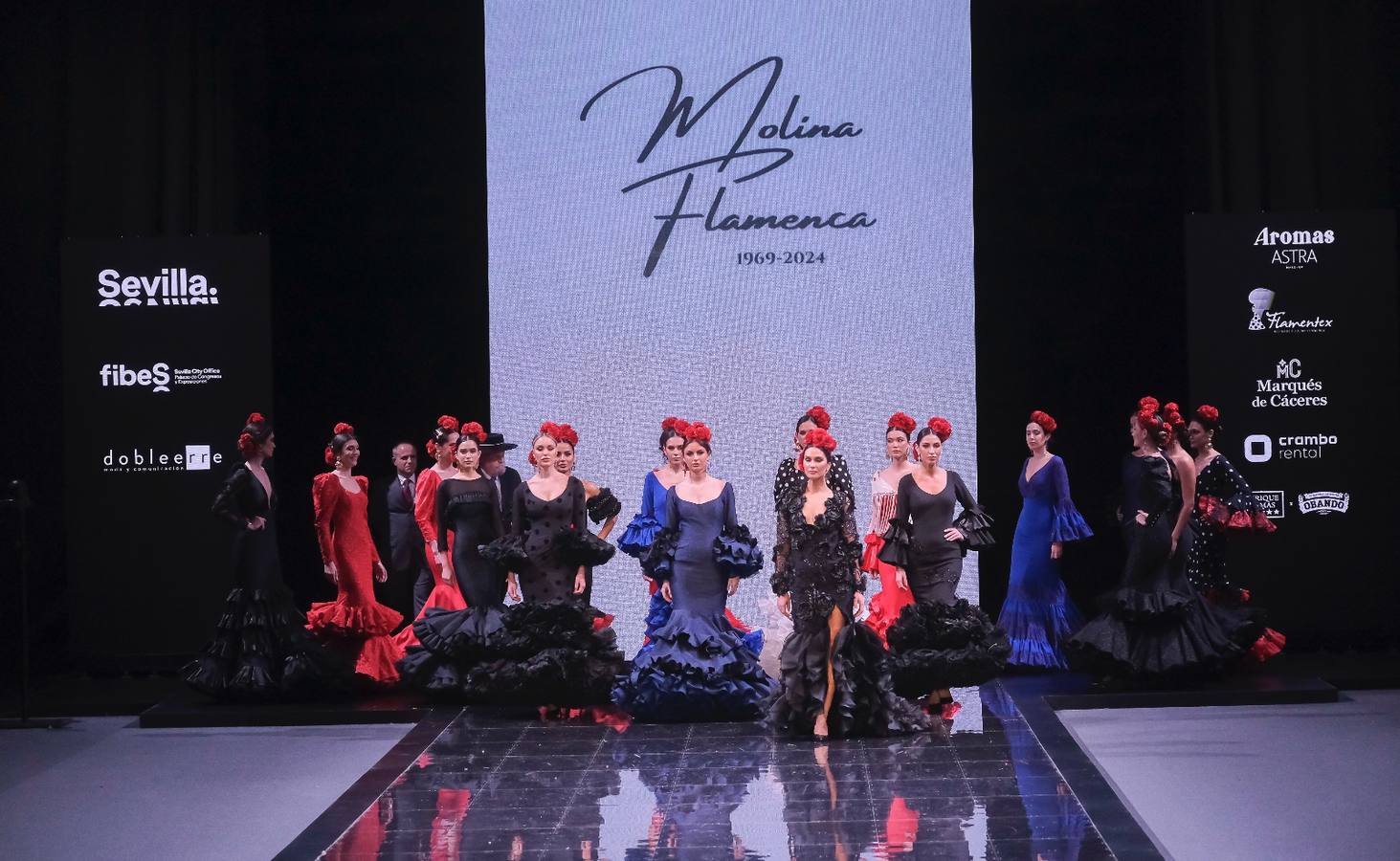 Desfile de Molina, Moda Flamenca, en Simof 2024