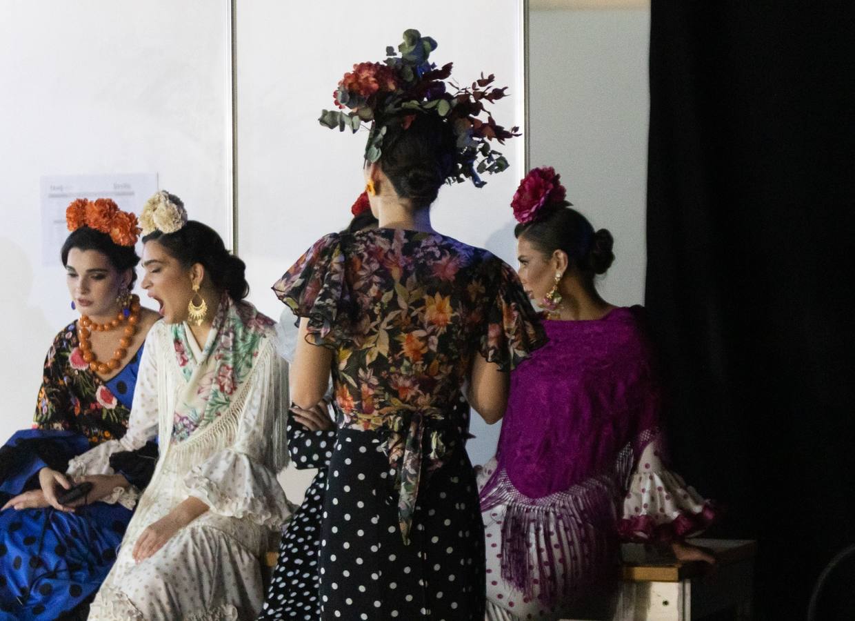 Un momento de la preparación de un desfile en Simof 2024