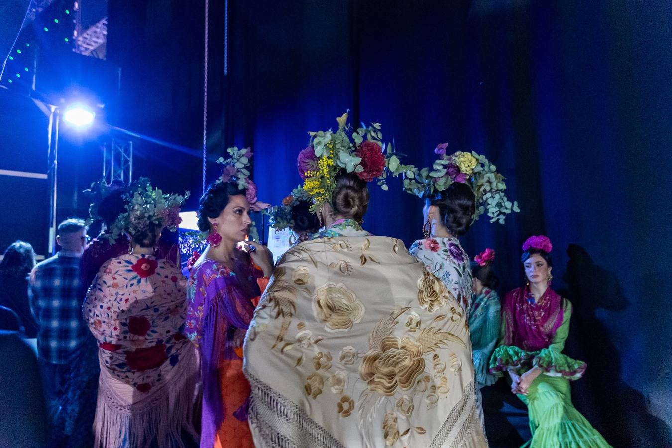 Un momento de la preparación de un desfile en Simof 2024