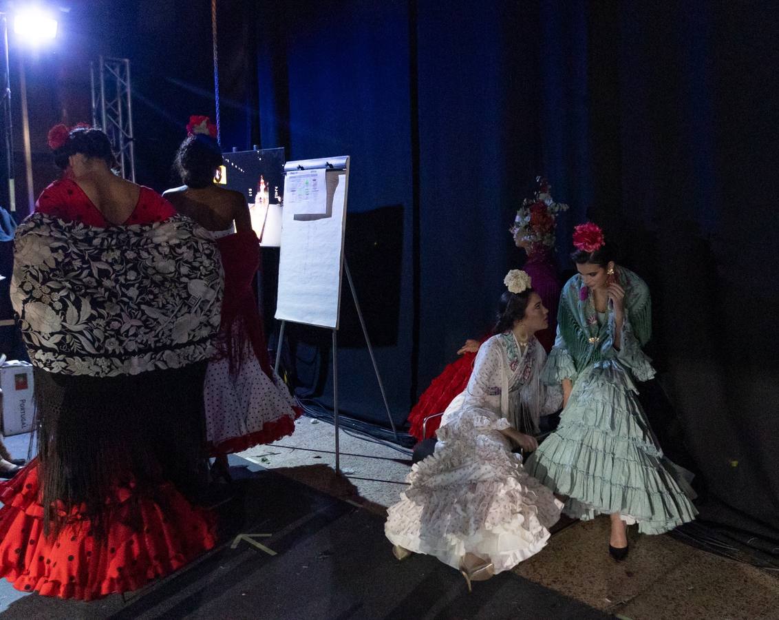 Un momento de la preparación de un desfile en Simof 2024