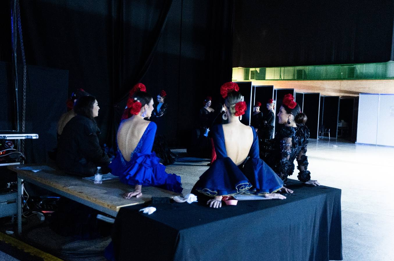 Un momento de la preparación de un desfile en Simof 2024