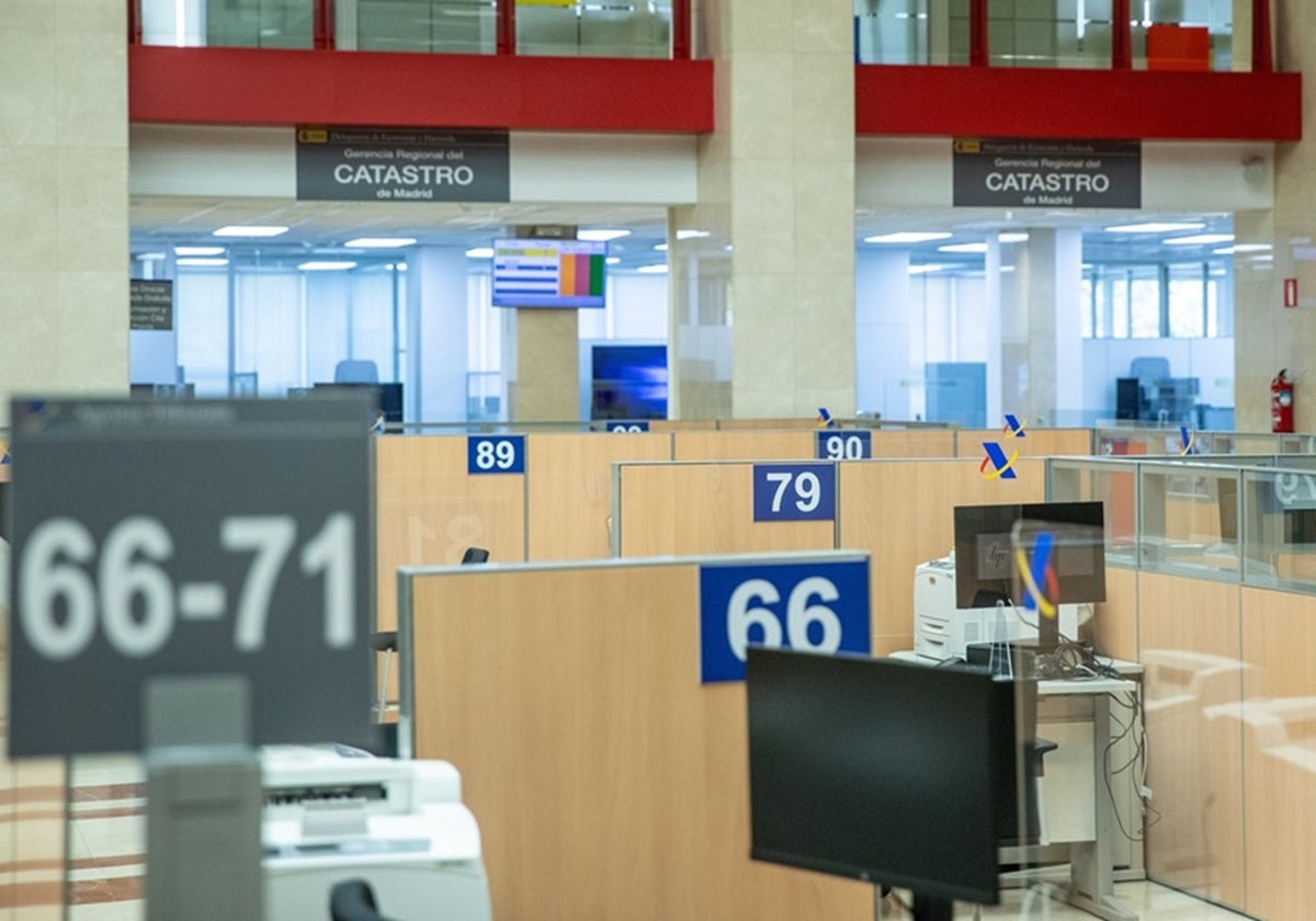 Imagen de archivo de unas oficinas de la delegación de Hacienda