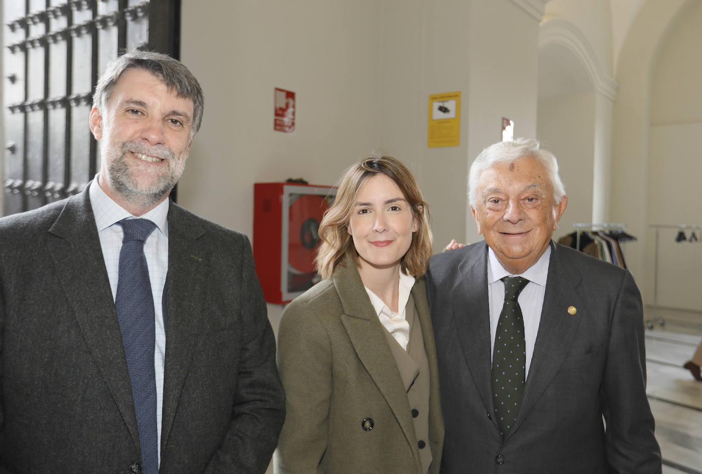 Javier Rubio, Blanca Gastalver y Francisco Herrero