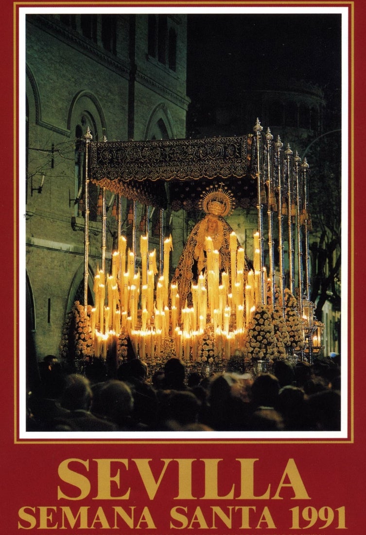 Cartel de la Semana Santa de Sevilla de 1991