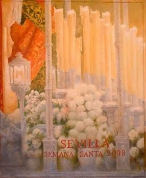 Cartel de la Semana Santa de Sevilla de 2008