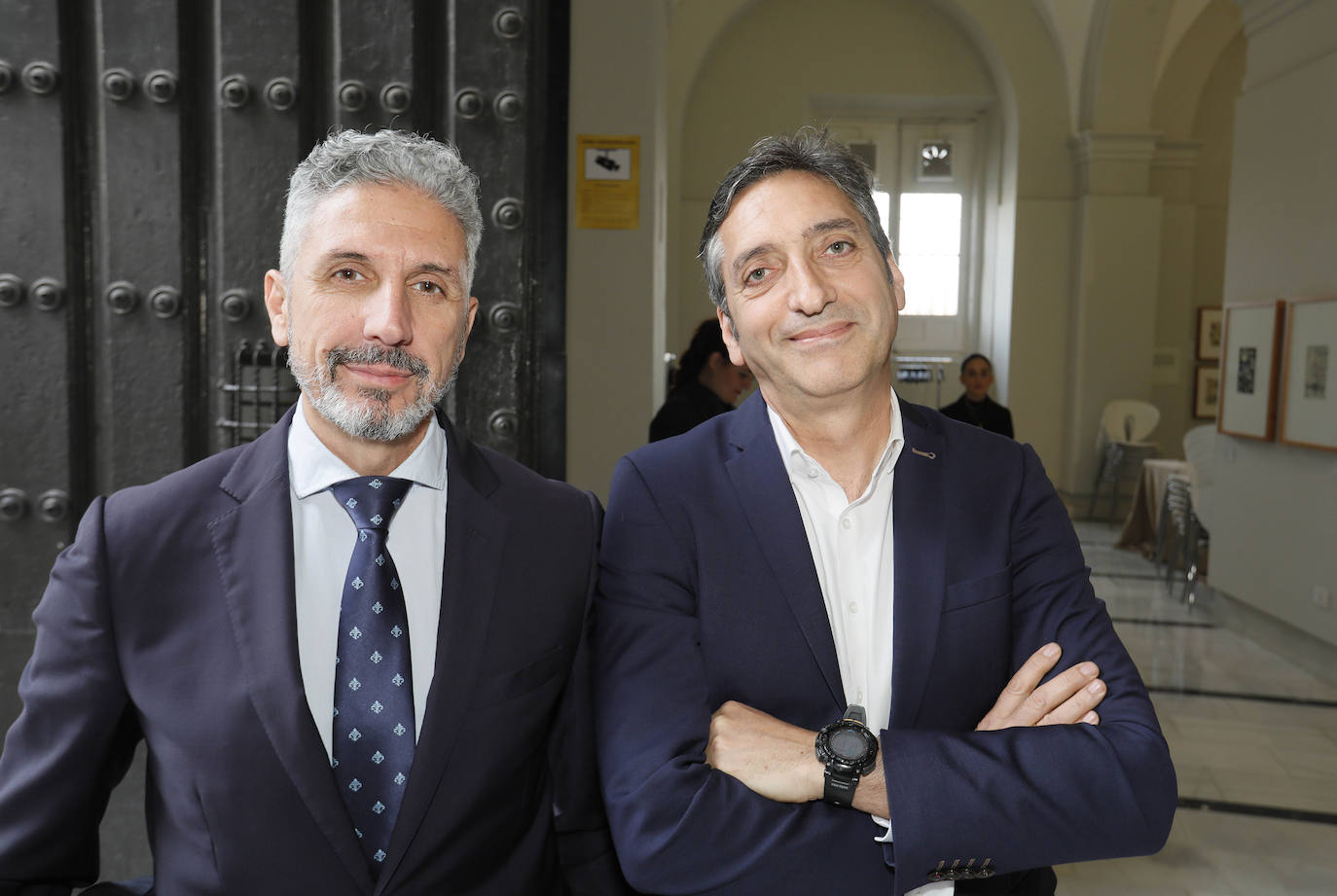 Ángel Fernández y David Cobo