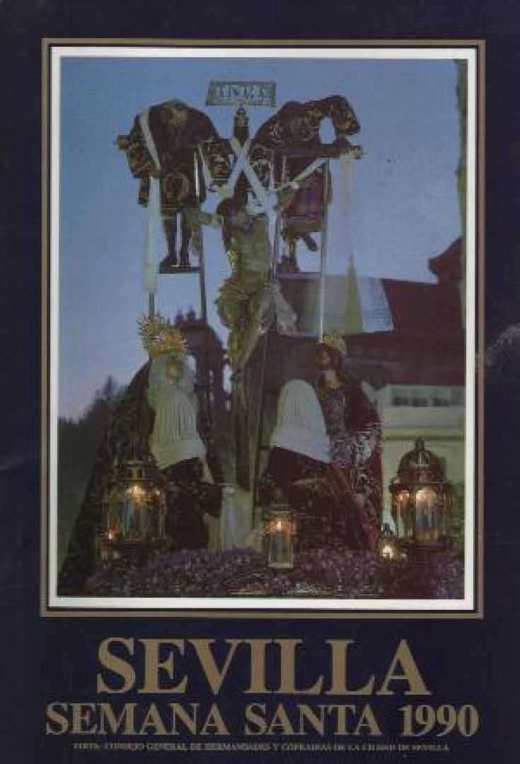 Cartel de la Semana Santa de Sevilla de 1990