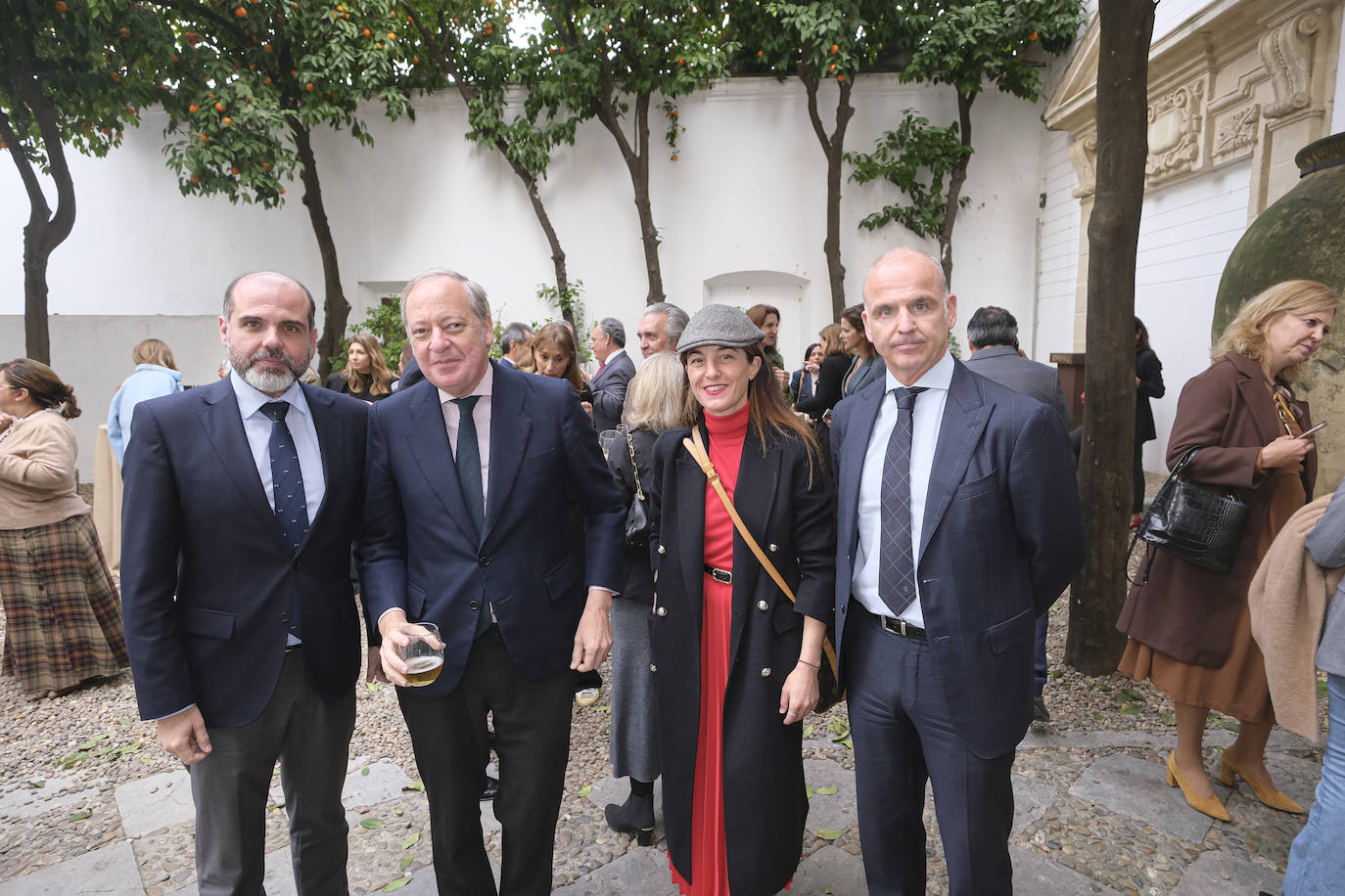Francisco Mendoza, Álvaro Rodríguez Guitart, Marta Olea y Eduardo Barrero