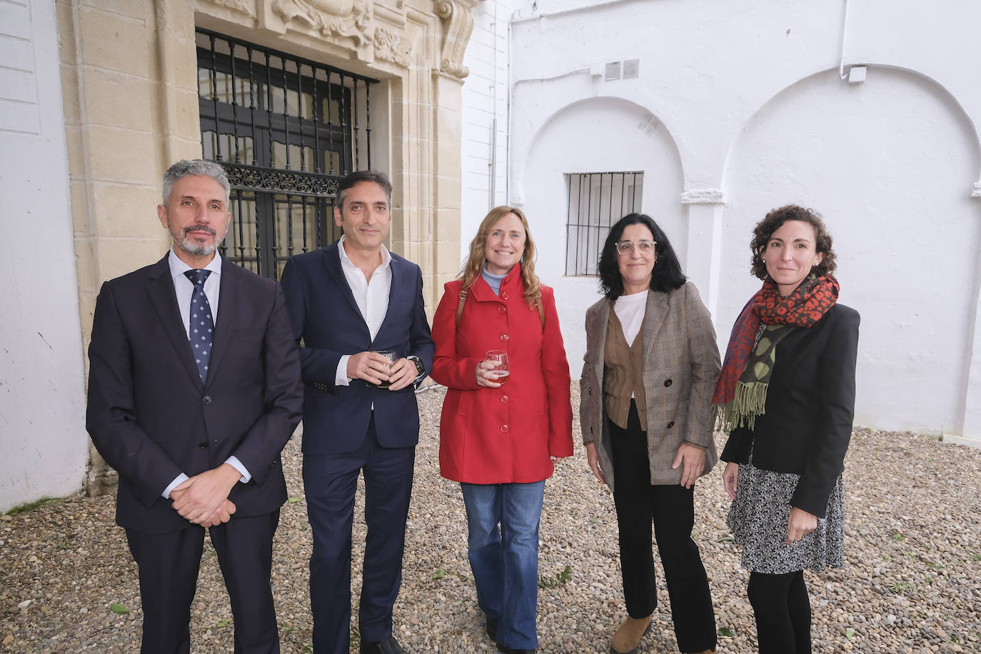 Ángel Fernández, David Cobo, Charo Chaza, Lola Rincón y Ana María Beltrán