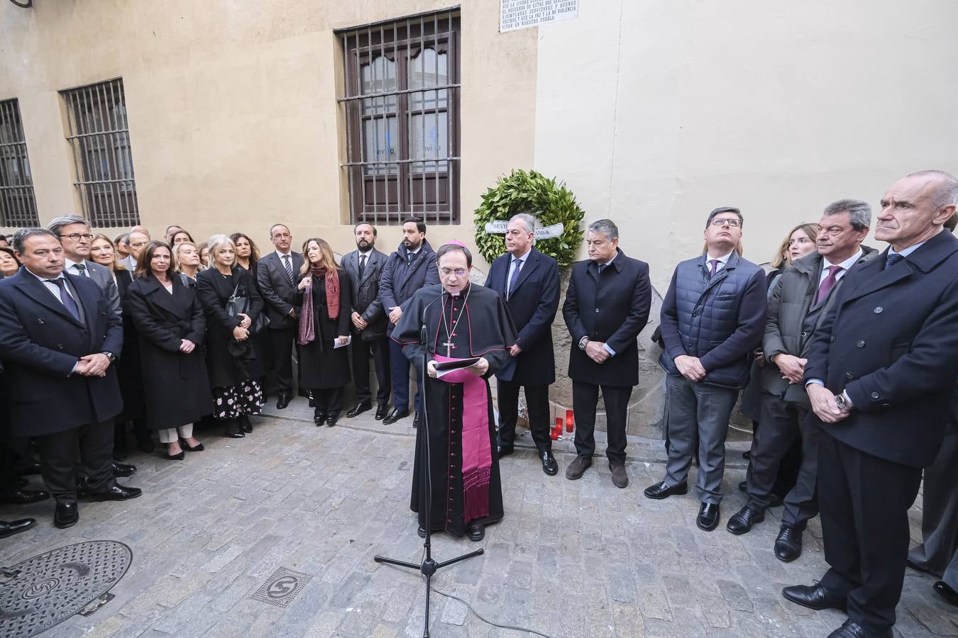 Homenaje que se repite todos los años en el lugar donde asesinaron a Alberto y Ascen