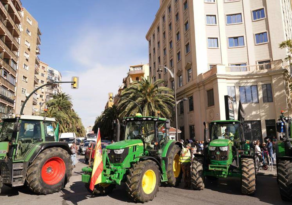 Protestas en Málaga