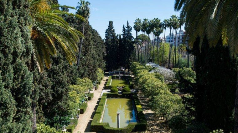 Poetas como Joaquín Romero Murube, Federico García Lorca y Luis Cernuda se veían en el Jardín de los Poetas