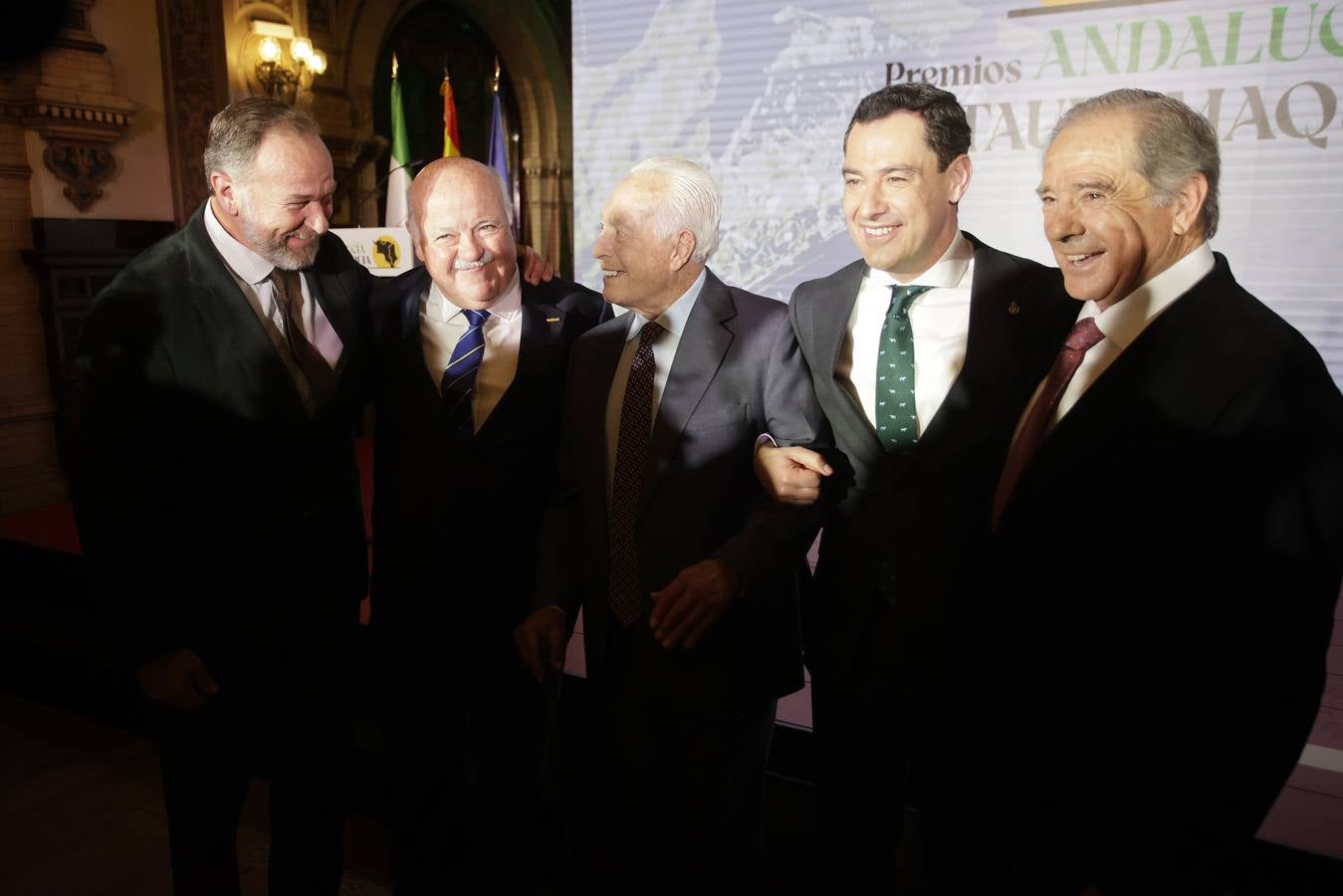 El presidente de la Junta de Andalucía entrega los Premios Andalucía de Tauromaquia a Curro Romero, Morante de La Puebla, Miura, Fernando Savater y a la Universidad de Córdoba