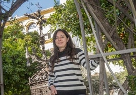 Nuria Postigo:  «La exposición en San Leandro pretende terminar la hospedería del convento»