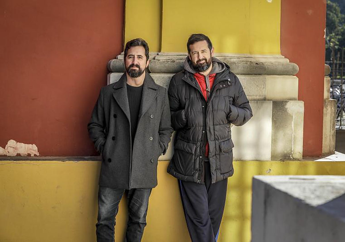 Pedro Álvarez Molina y Luis Álvarez Borrero, autores del libro sobre Alberto Rodríguez