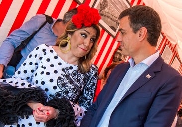 Susana Díaz y la 'amnistía' a la caseta de la Feria del PSOE: «Si se pierde, es para siempre»