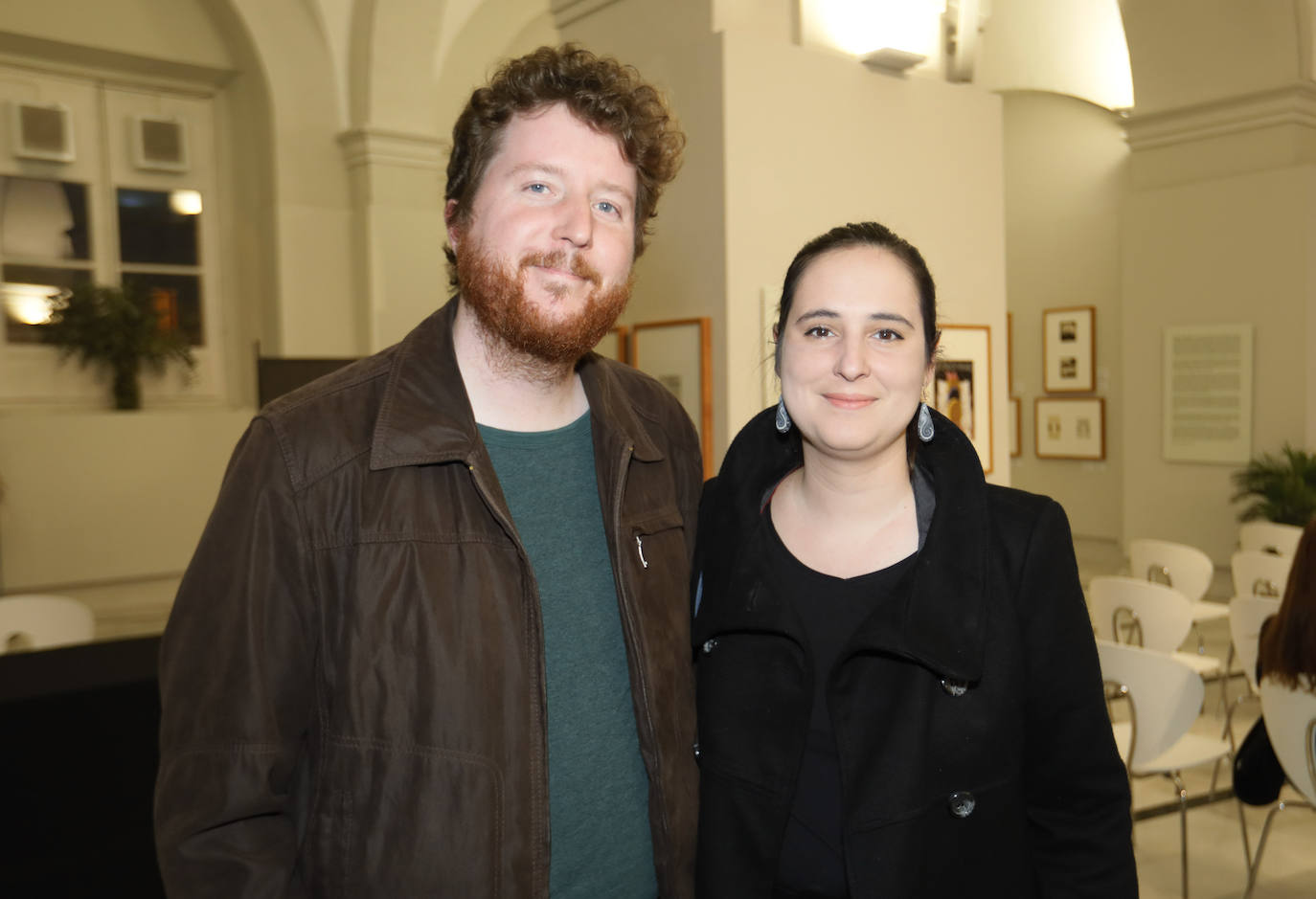 Jonathan Aceituno y María Cumplido