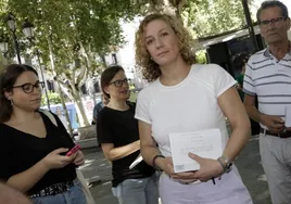 Susana Hornillo : «Si tanto le preocupa a Sanz la conservación de la Plaza de España, que empiece prohibiendo los eventos que la destruyen»