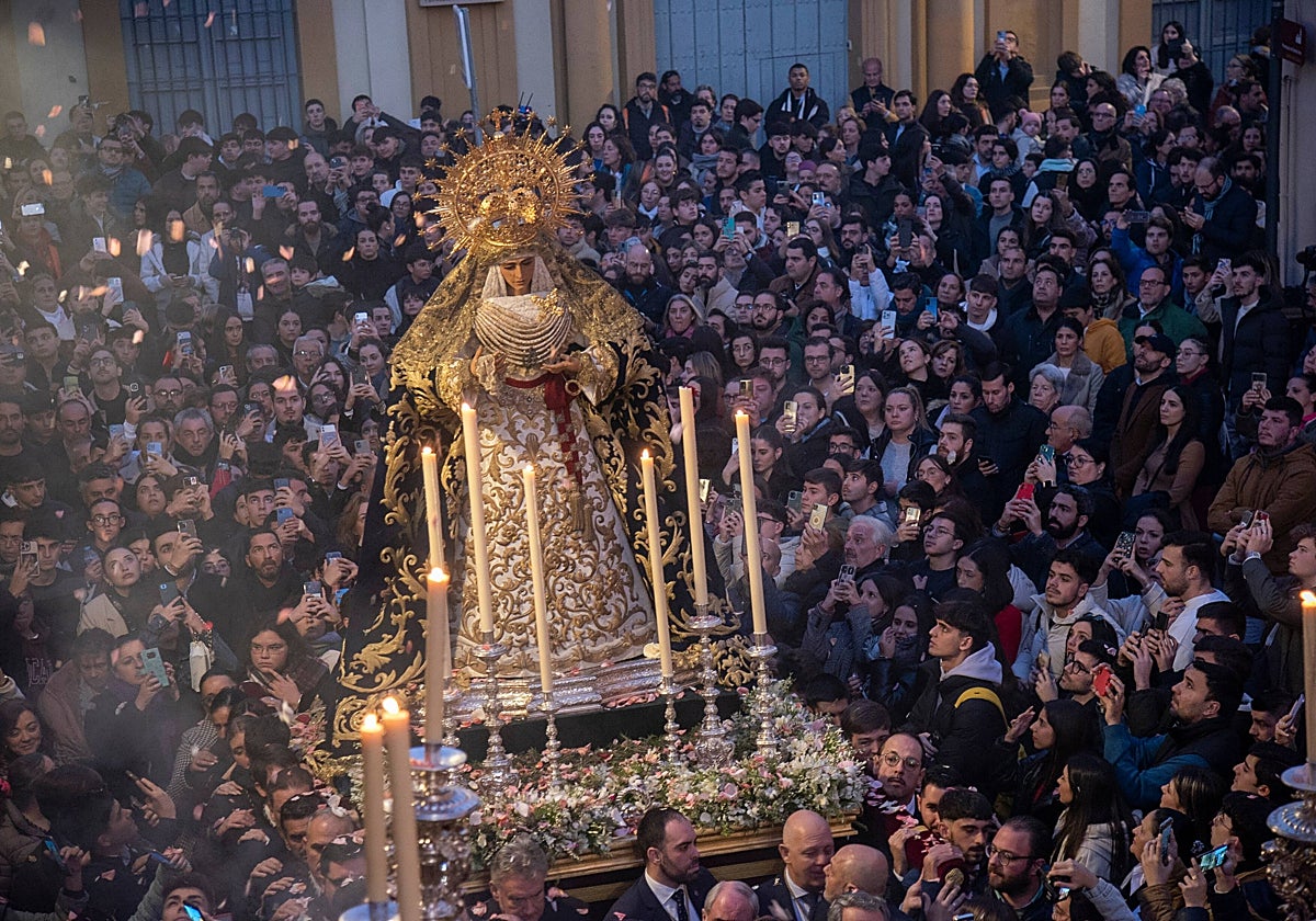 Horario e Itinerario Traslado a la Parroquia de Santa Ana Esperanza de Triana. Sevilla 01 de Marzo del 2024