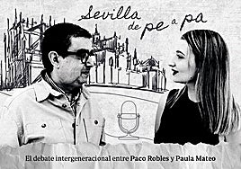 'Sevilla de pe a pa': Paco y Paula debaten sobre el futuro de la Plaza de España