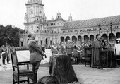 Queipo de Llano arrebató a Sevilla la Plaza de España para dársela al Estado