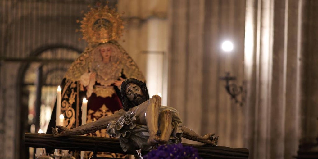 Horario e Itinerario Traslado a Iglesia de la Anunciación de la Hdad de los Estudiantes. Sevilla 09 de Noviembre del 2024