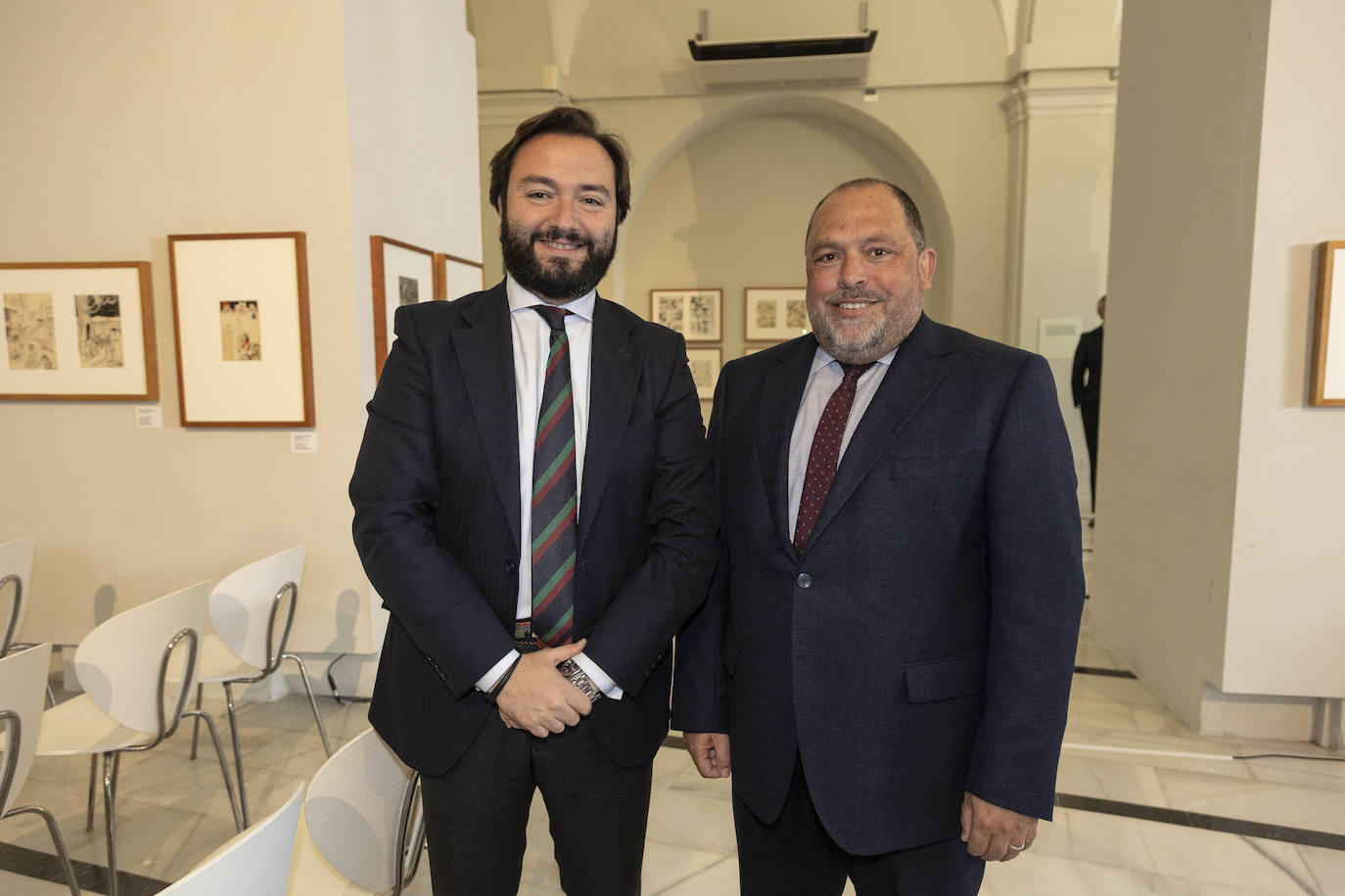 Alejandro González y Rafael Peral