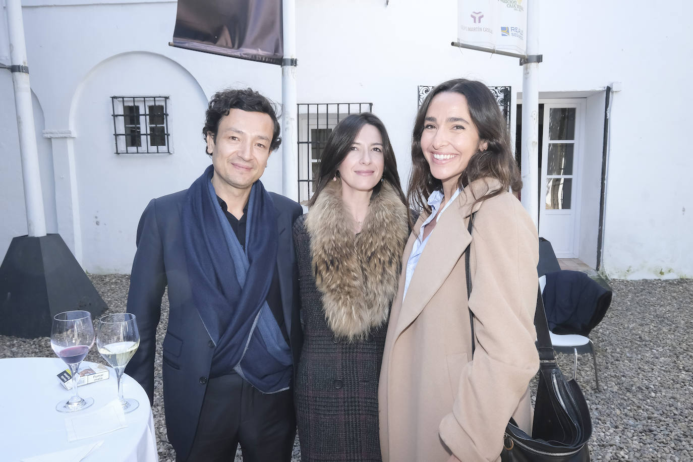 Germán Cabeza de Vaca, Triana Pareja y Patricia Bardeau