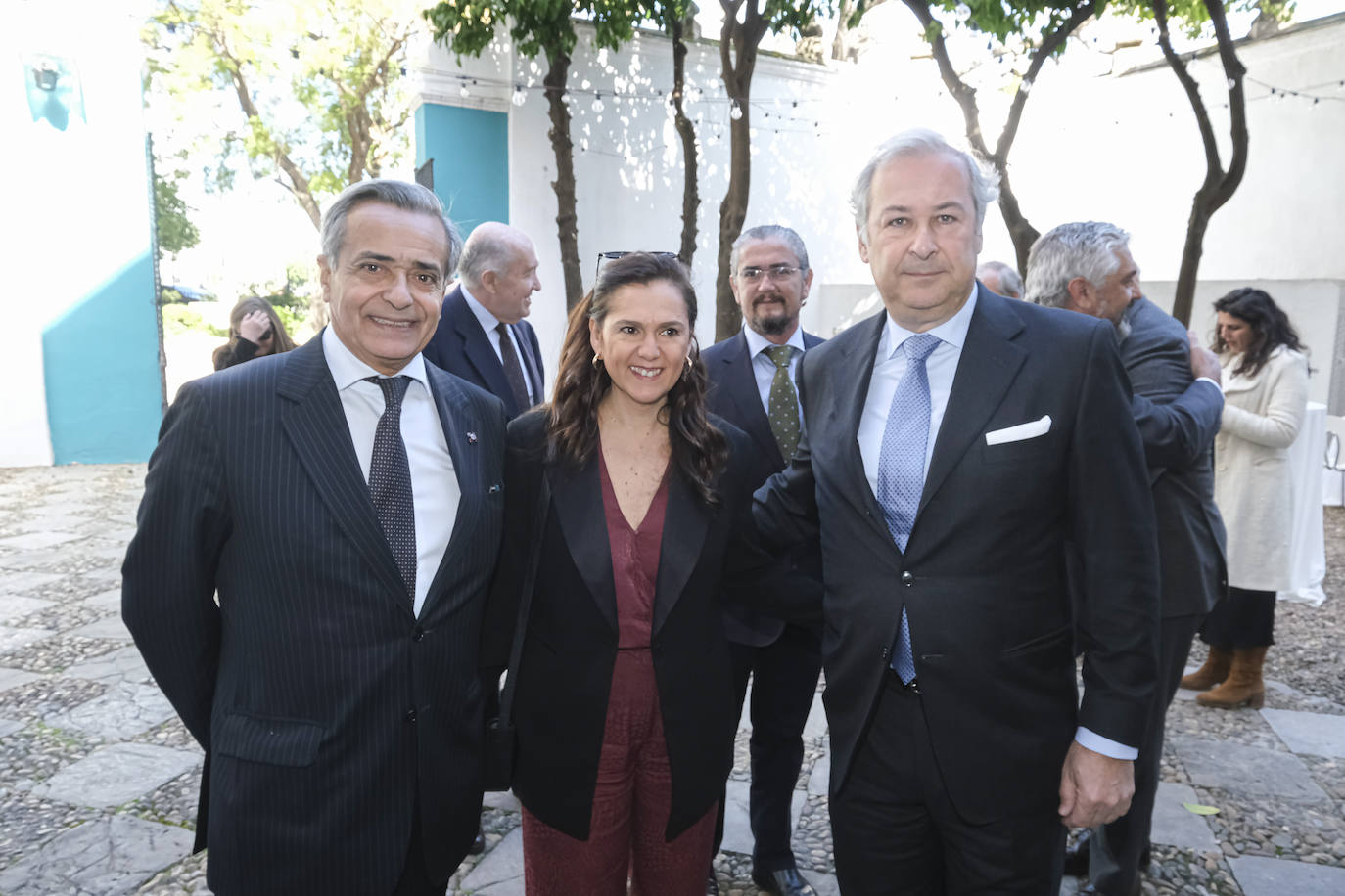 Jesús Sánchez, Maite Cano y Joaquín Gisbert
