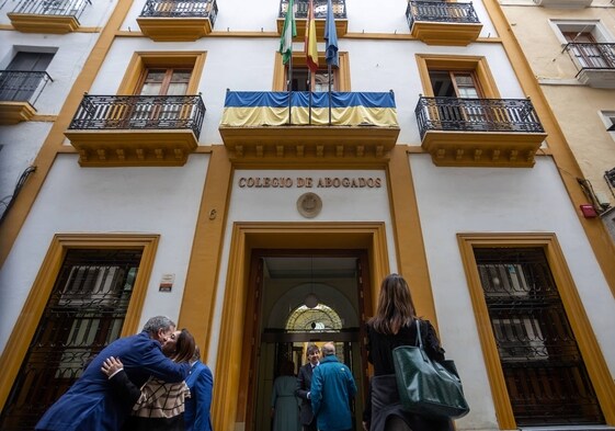 Fachada del Colegio de Abogados de Sevilla, que se personó en la causa como acusación