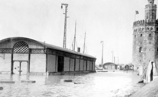 Crecida del Guadalquivir en 1916