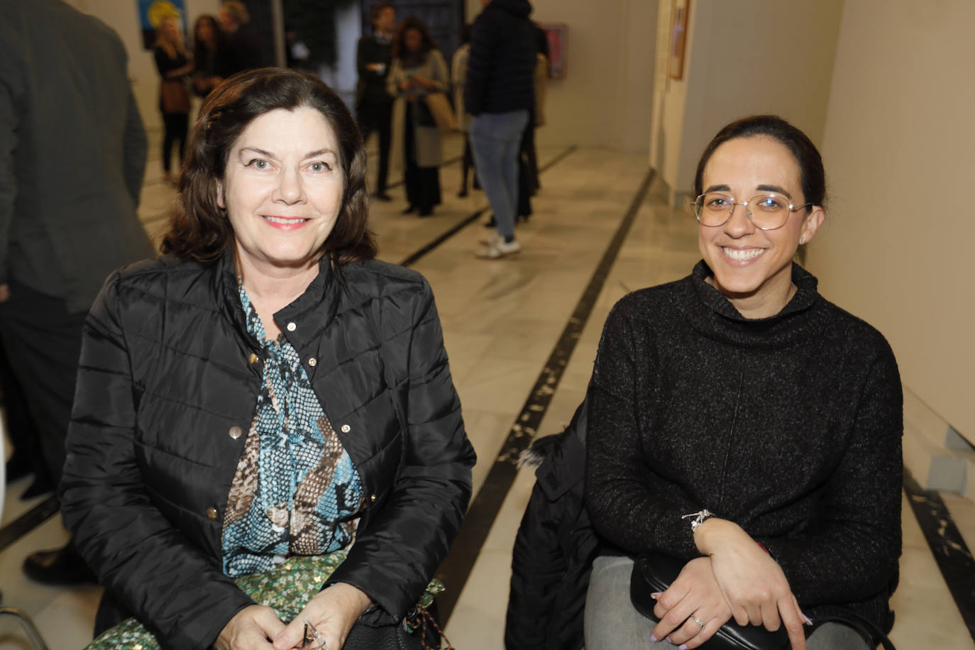 María Luisa Lapetra y Lidia Barranco