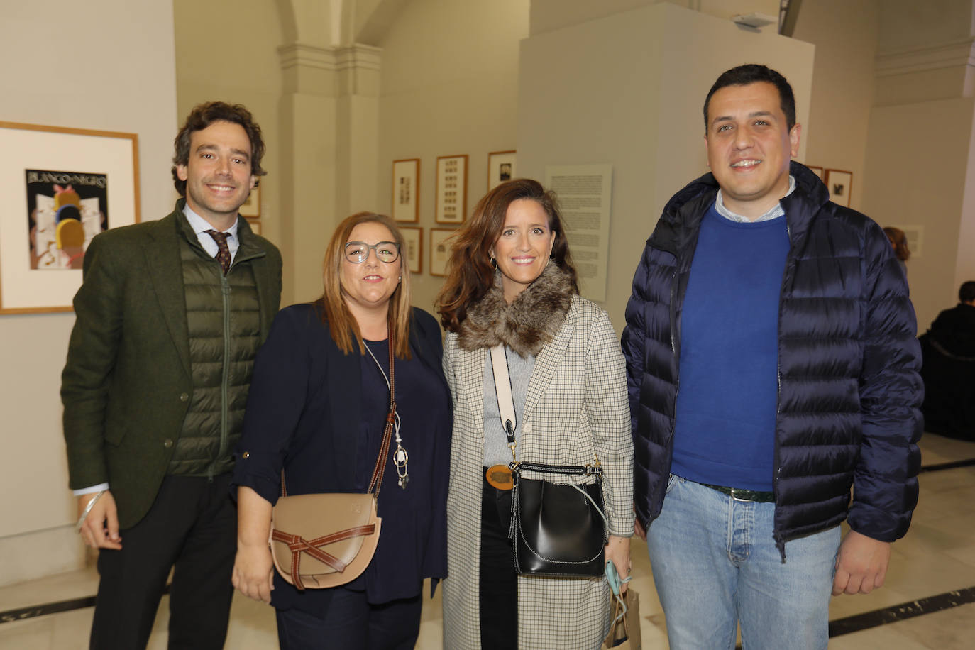Alberto Thode, Ana Zurita, Blanca Romero y Javier Rodríguez