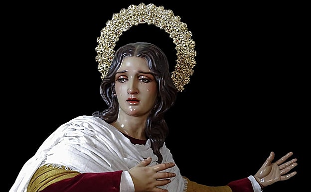 Imagen de Santa María Magdalena, obra de Juan Manuel Montaño