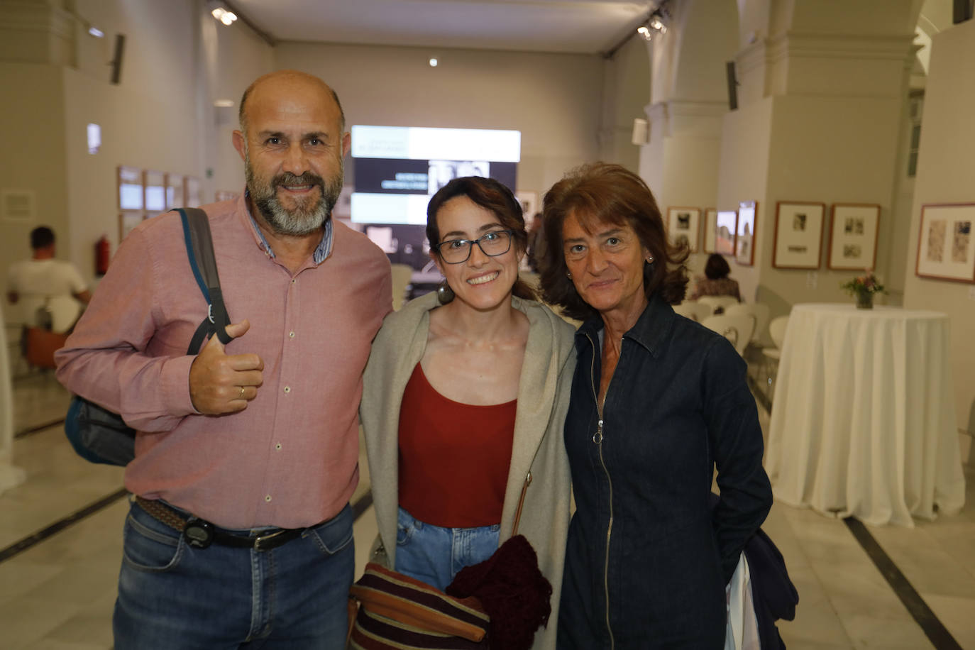 Ángel Alaiz, Marta Alaiz y Elena Noya