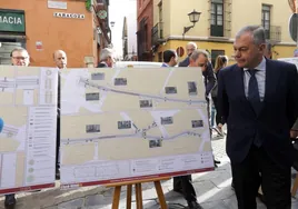 José Luis Sanz levantará por obras el Casco Antiguo tras la Semana Santa