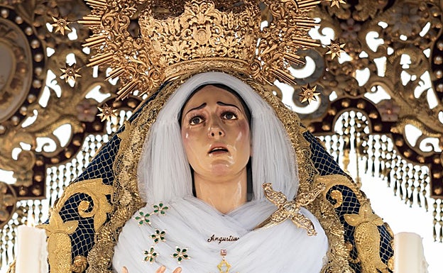 La Virgen de las Angustias de la hermandad del Perdón