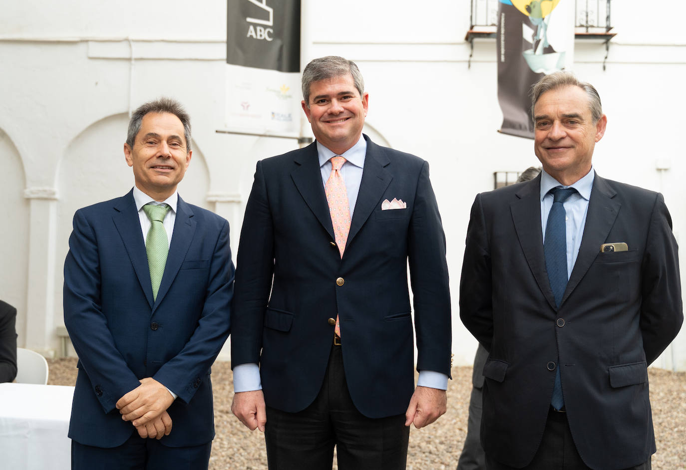 Antonio Fernández, Manuel Parejo y Ricardo López