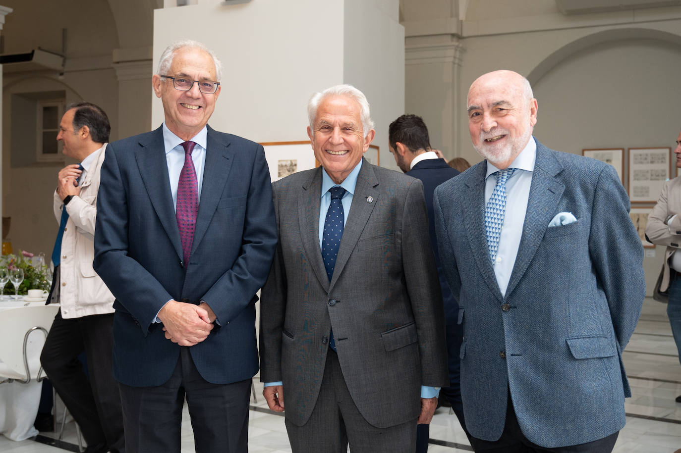 Elías Atienza, Antonio Pascual y Antonio Carrillo