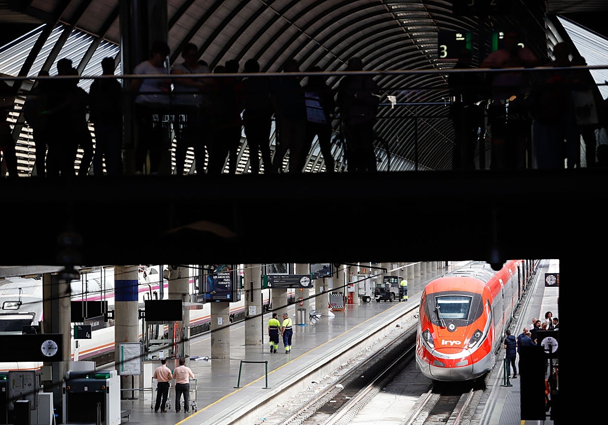 Una imagen de la estación de Santa Justa
