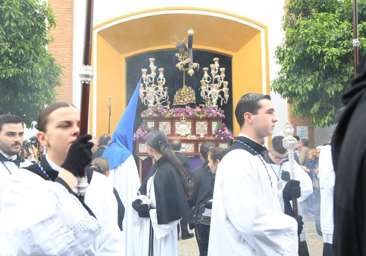 Salida de la hermandad de San José Obrero