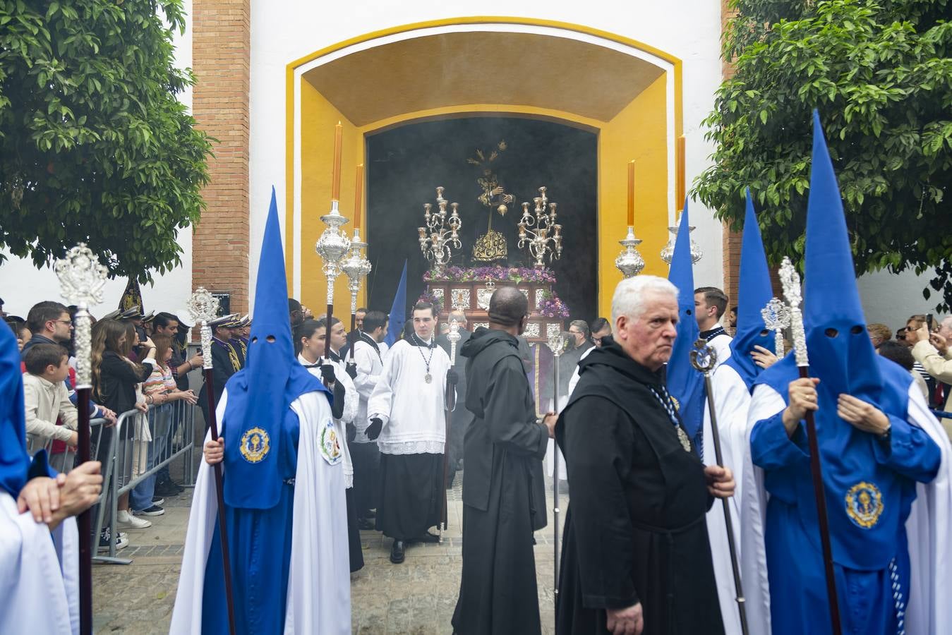 Salida de la hermandad de San José Obrero, este Sábado de Pasión
