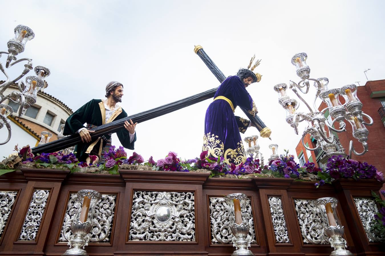 Salida de la hermandad de San José Obrero, este Sábado de Pasión