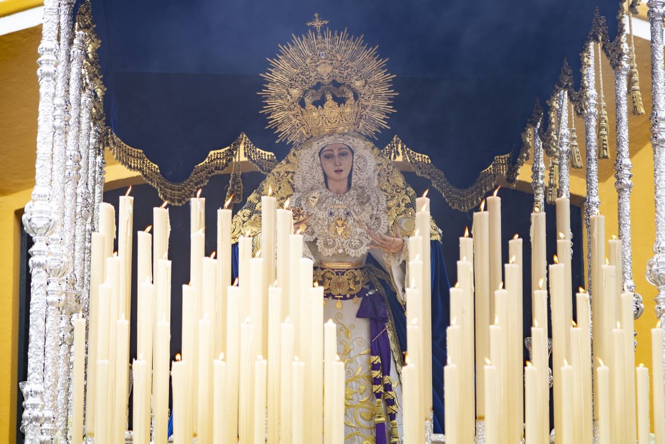 Salida de la hermandad de San José Obrero, este Sábado de Pasión