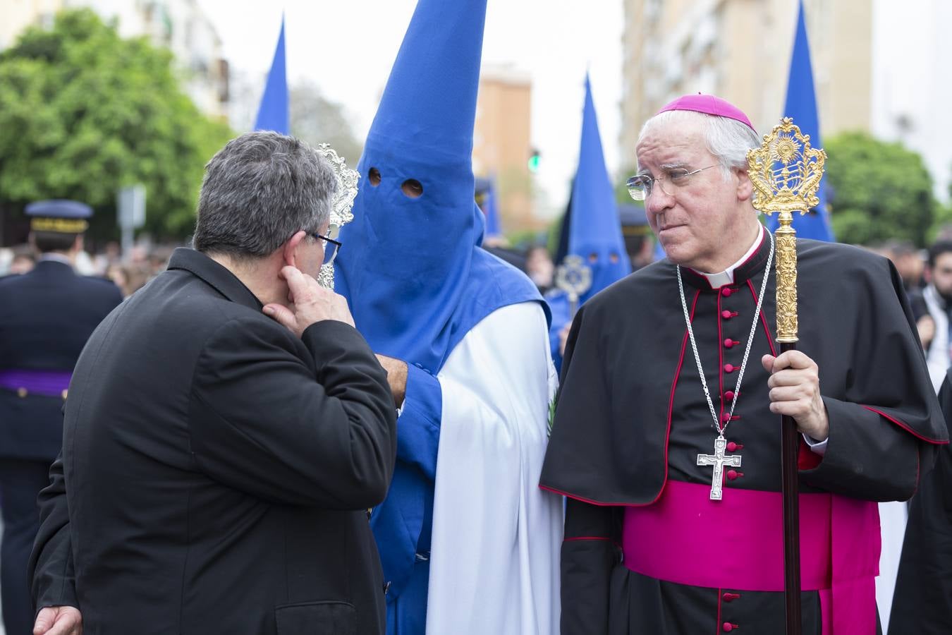 Salida de la hermandad de San José Obrero, este Sábado de Pasión